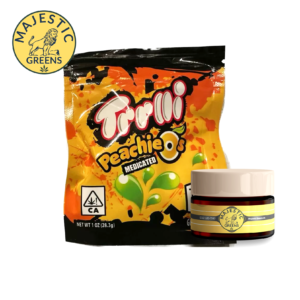 Trolli Peach THC Gummy Rings 600mg