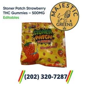 Stoner Patch Strawberry Gummies THC 500MG