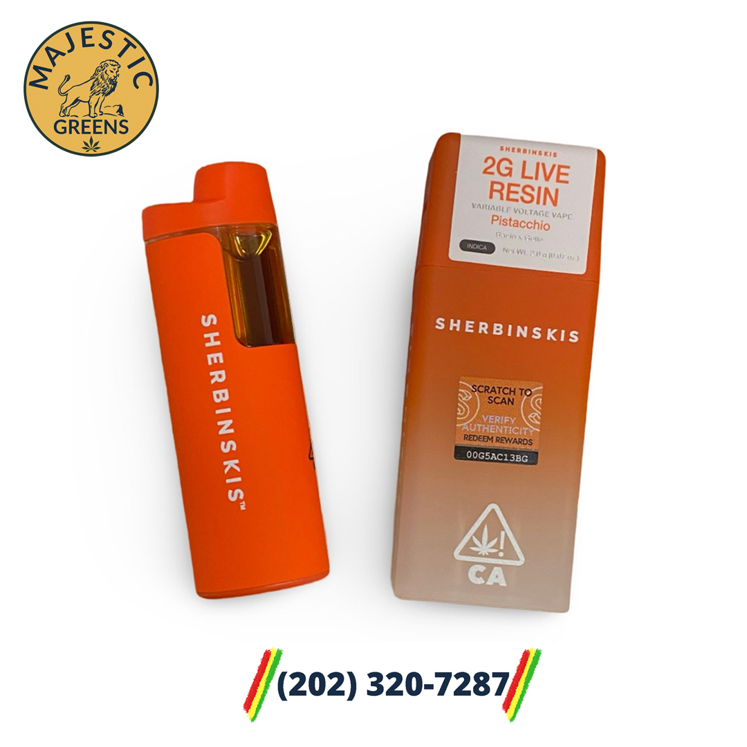 SHERBINSKIS LIVE RESIN DISPOSABLE VAPES