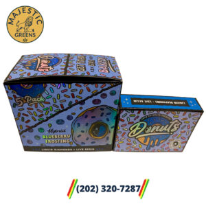 Donuts Blueberry Frosting FRYD Extracts Liquid Diamonds + Live Resin Vapes (2 GRAMS)