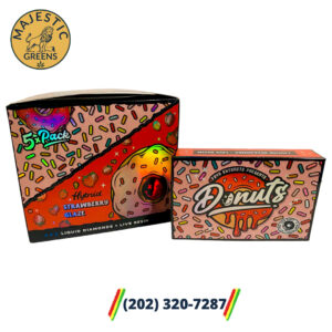 Donuts Strawberry Glaze FRYD Extracts Liquid Diamonds + Live Resin Vapes (2 GRAMS)